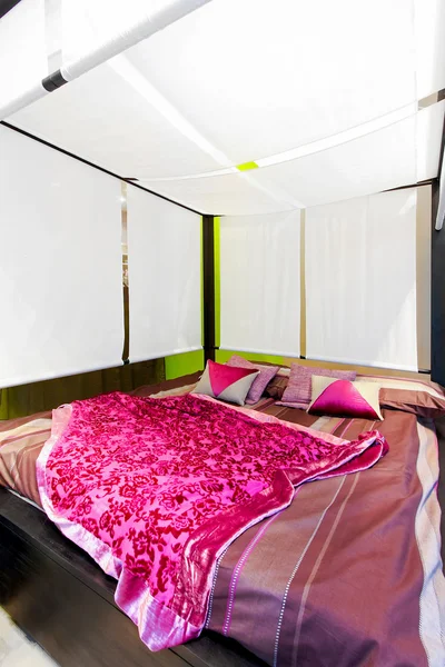 Canopy cama — Foto de Stock