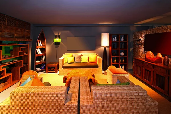 Oriental living room — Stock Photo, Image
