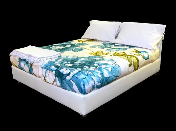 色彩鲜艳的床单 — 图库照片