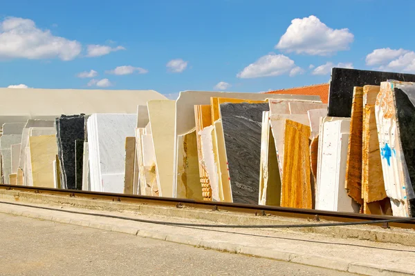 Sheets of marble — Stock Photo, Image