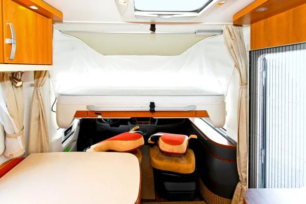 stock image Camper bed