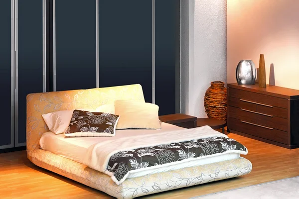 Slaapkamer hoek — Stockfoto