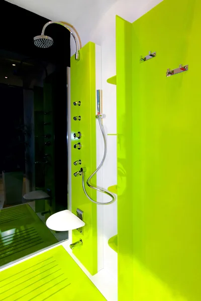 Zelený sprcha — Stock fotografie