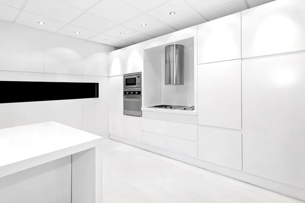 Beyaz Mutfak — Stok fotoğraf