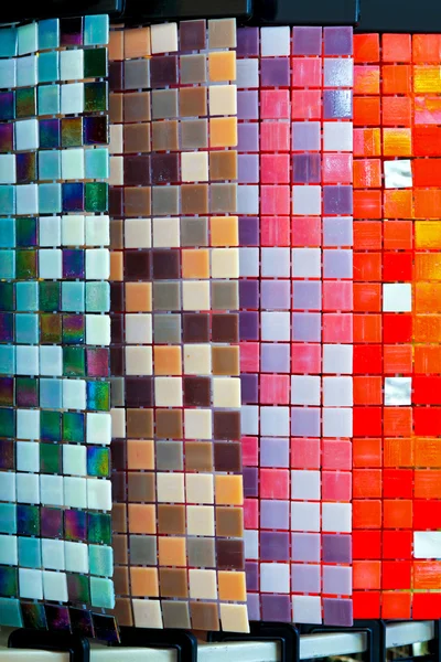 Színes mozaik minták — Stock Fotó