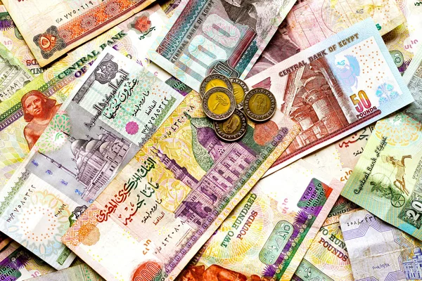 Egyptian pounds — Stock Photo, Image