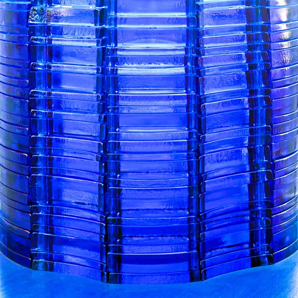 Vidro azul de Murano — Fotografia de Stock