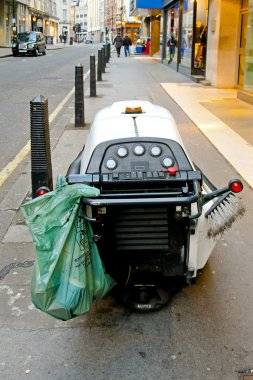 Street cleaner clipart