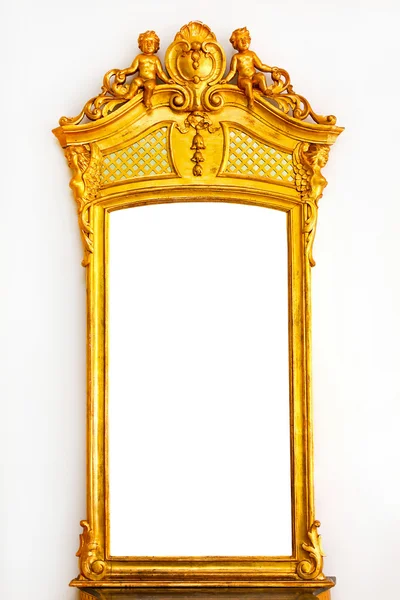 Złote lustro — Zdjęcie stockowe