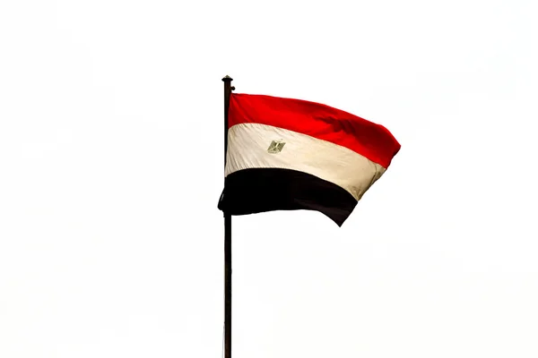 Egyiptom zászló — Stock Fotó