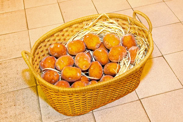 Potato basket — Stock Photo, Image