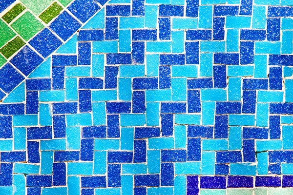Blue wave tiles — Stock Photo, Image