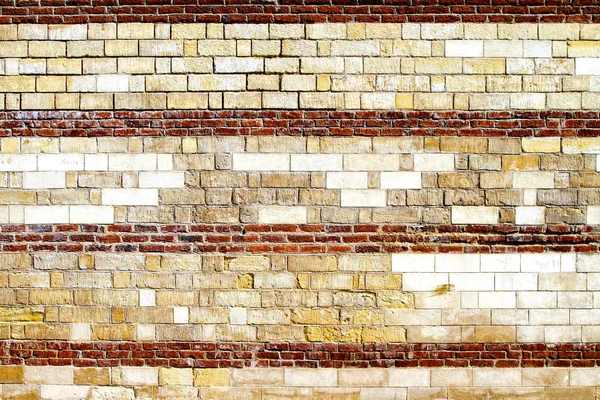 Ściana cegieł — Zdjęcie stockowe
