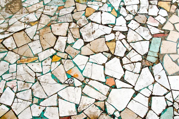 Broken tiles — Stock Photo, Image
