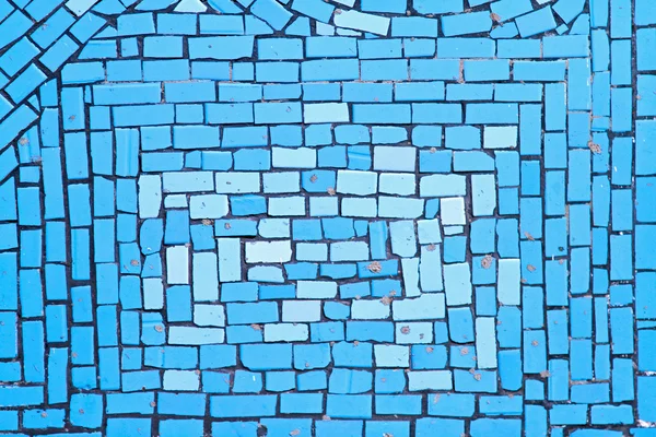 Blaues Mosaik — Stockfoto