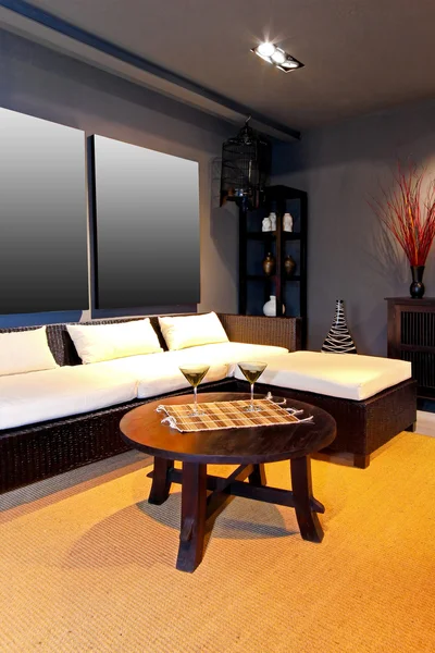 Living room corner — Stock Photo, Image