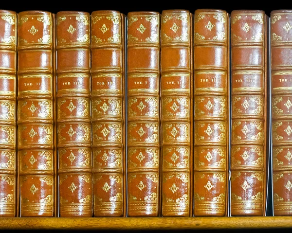 Złoty książek — Zdjęcie stockowe