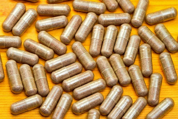 Acai berry pills — Stock Photo, Image