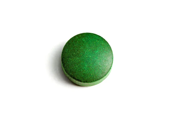 Green pill — Stock Photo, Image