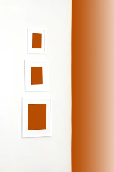 Orangefarbene Rahmen — Stockfoto
