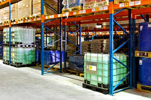 Liquids warehouse — Stock Photo, Image