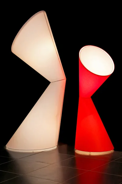 Geometrické lampy — Stock fotografie