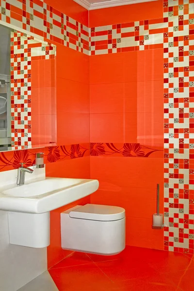 Banho vermelho — Fotografia de Stock