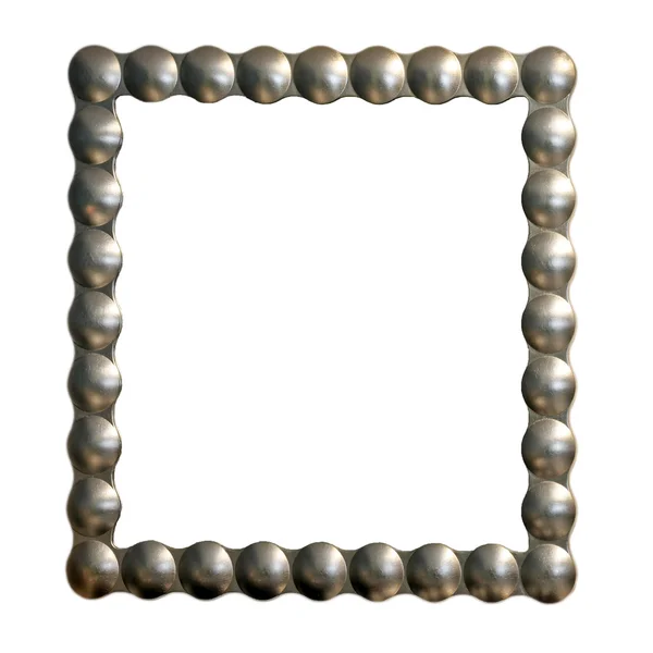 Zilveren frame — Stockfoto