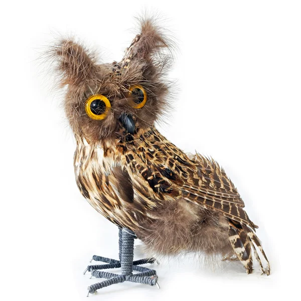 Staffed owl — Stock Photo, Image