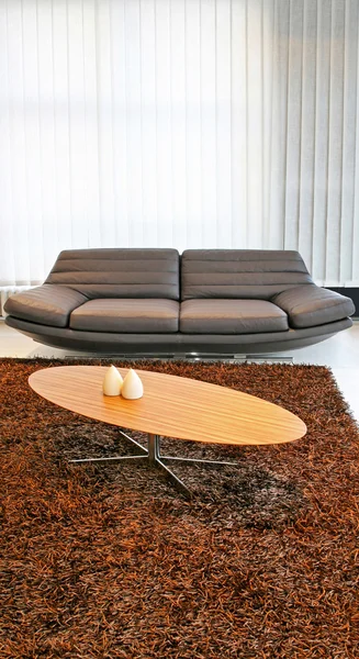 Mesa e sofá — Fotografia de Stock