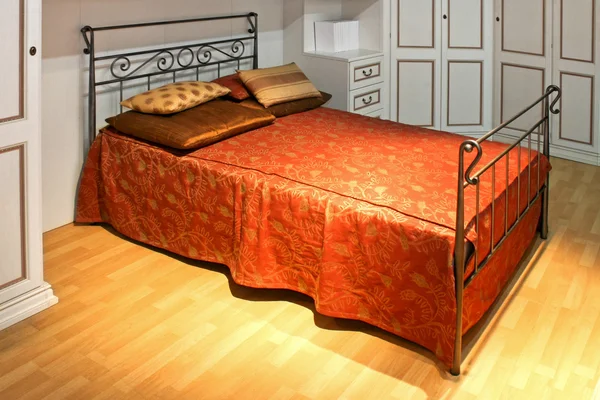 Ročník postel — Stock fotografie