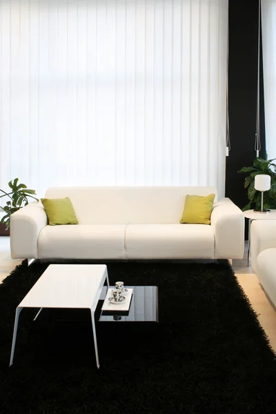 Weißes Sofa — Stockfoto