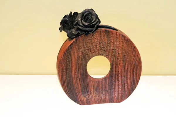 木製の花瓶 — ストック写真