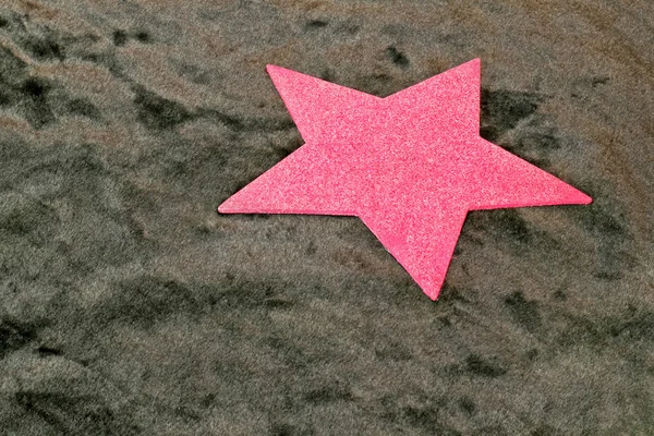 Розовая звезда — стоковое фото