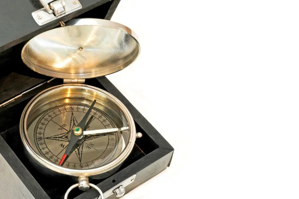 Kompas srebrne — Zdjęcie stockowe