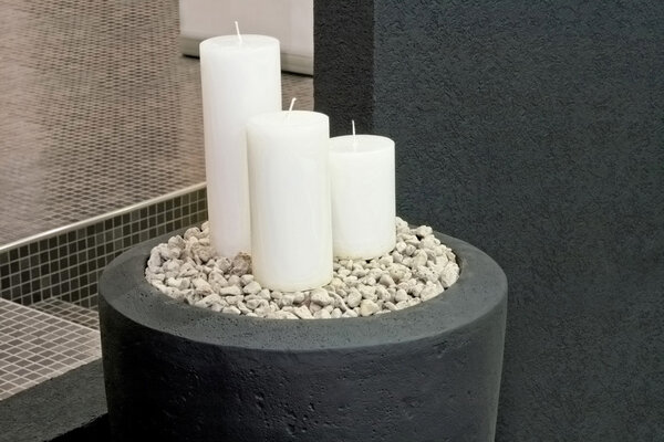 Three candles