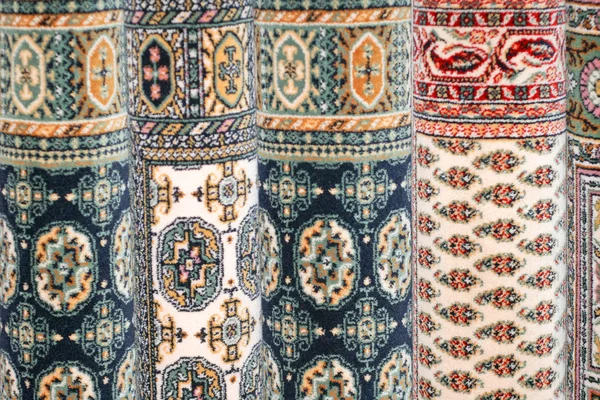 Blue carpets — Stock Photo, Image