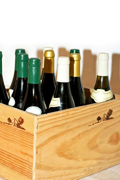 Box of wine — Stock Photo, Image
