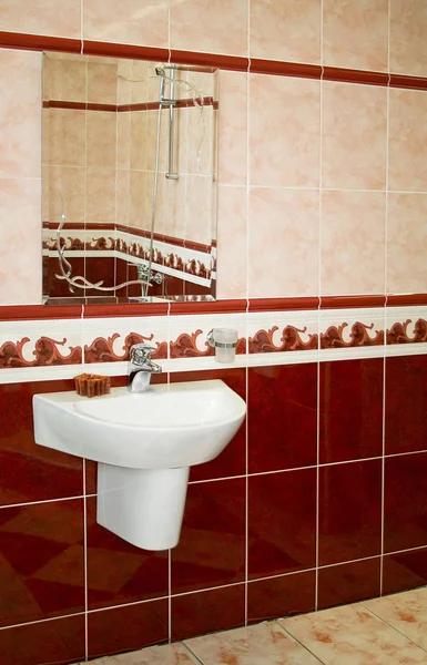 Klassisches Badezimmer — Stockfoto