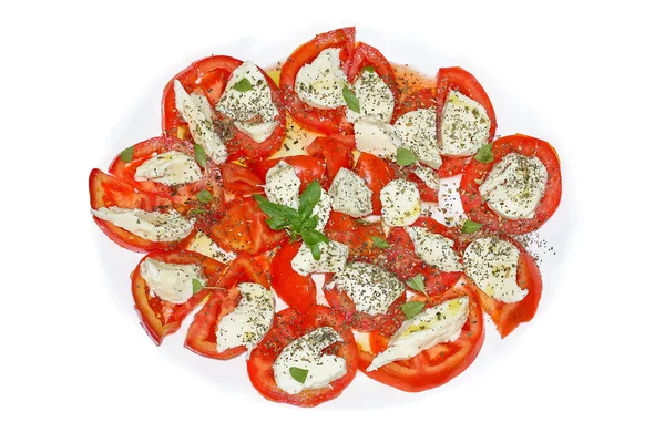 Mozzarella salad — Stock Photo, Image