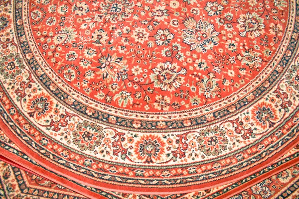 Круглі килим — стокове фото