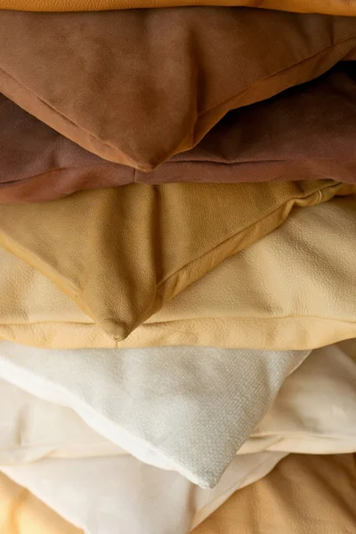 棕色枕头 — 图库照片