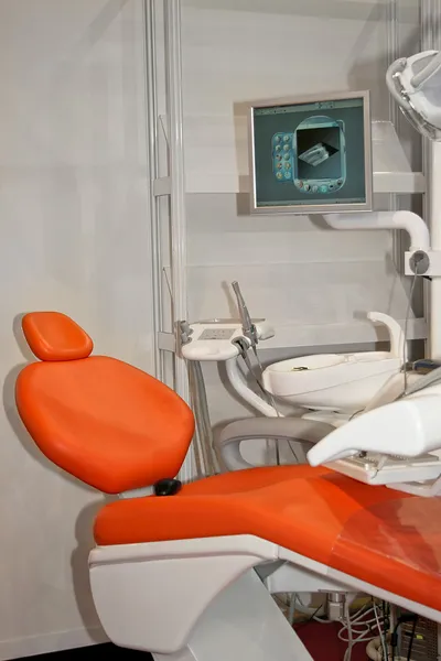 歯科用椅子モニター — ストック写真