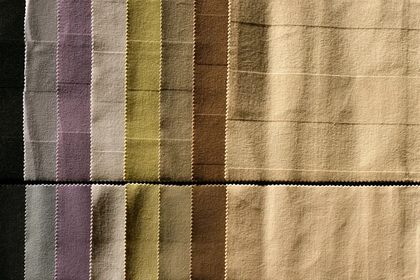 Fabrics sampler — Stock Photo, Image