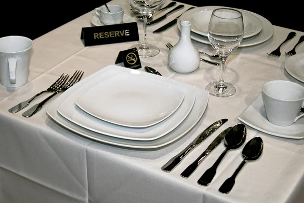 Reserverade bord — Stockfoto