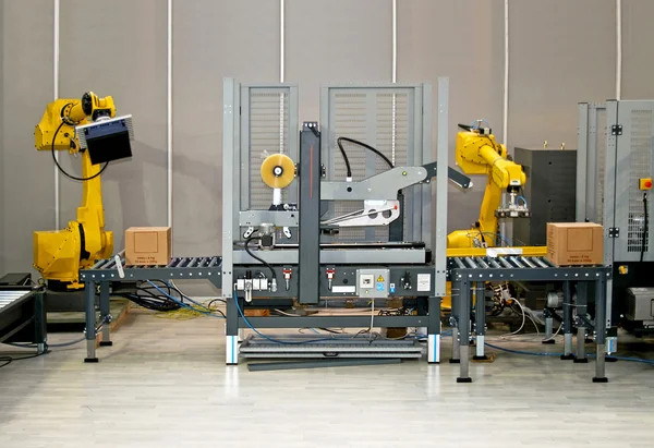 Robots at work — Stock Photo, Image