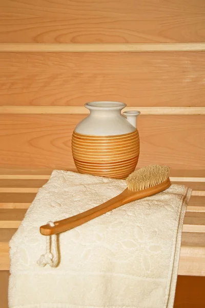 Sauna accessories — Stock Photo, Image