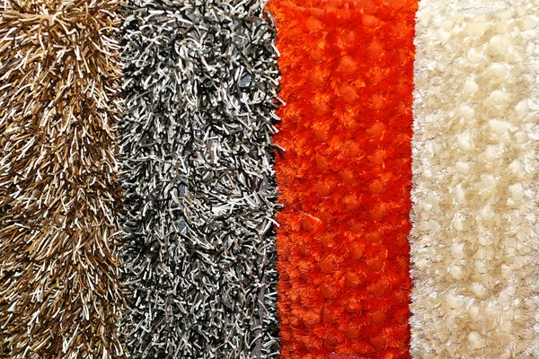 毛羽織りラグ カーペット — ストック写真