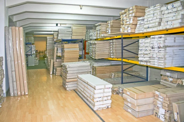 Wholesaler shelf — Stock Photo, Image