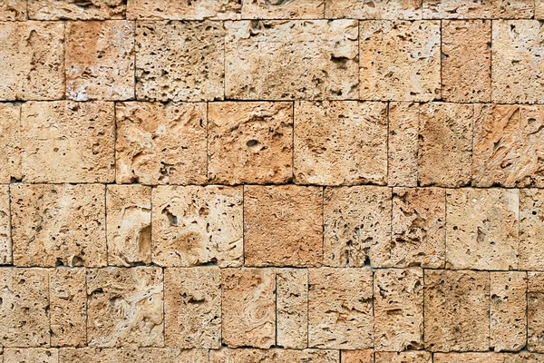 옐로우 스톤 벽돌 — 스톡 사진